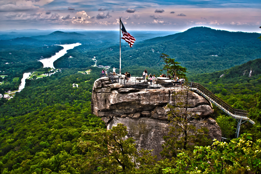 Lake Lure And Chimney Rock State Park